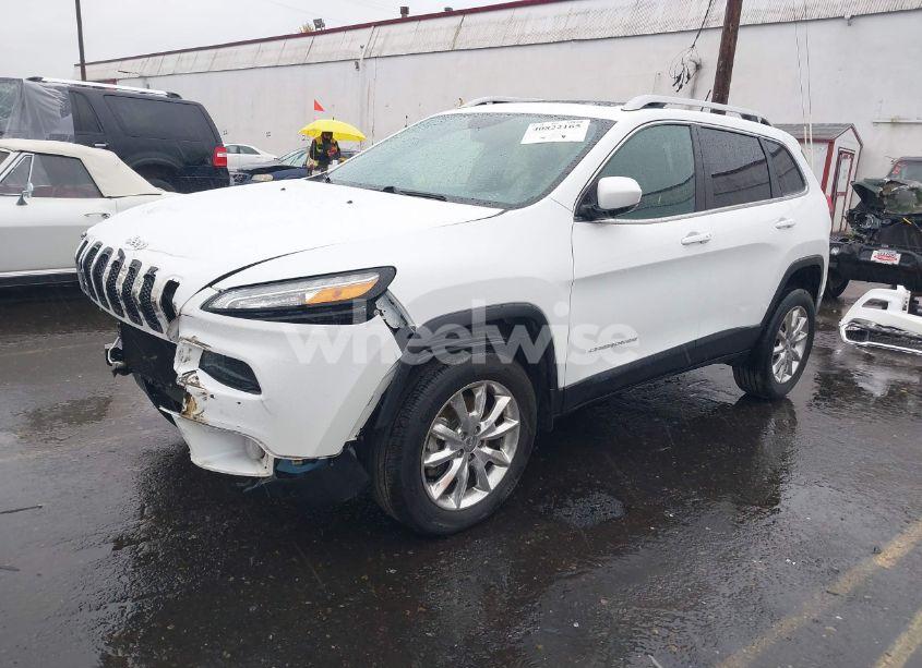 Photo 2 of 2015 Jeep Cherokee LIMITED (VIN 1C4PJMDS5FW665691)