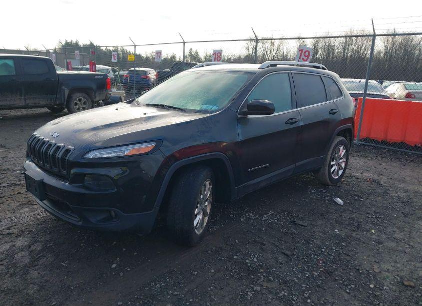 Photo 2 of 2015 Jeep Cherokee LIMITED (VIN 1C4PJMDS5FW692809)