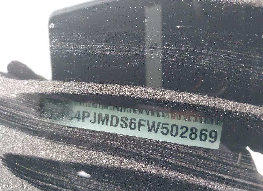 Photo 9 of 2015 Jeep Cherokee LIMITED (VIN 1C4PJMDS6FW502869)