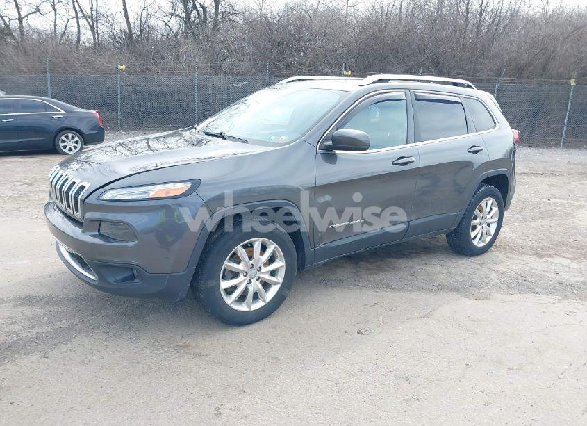 Photo 2 of 2015 Jeep Cherokee LIMITED (VIN 1C4PJMDS6FW544281)