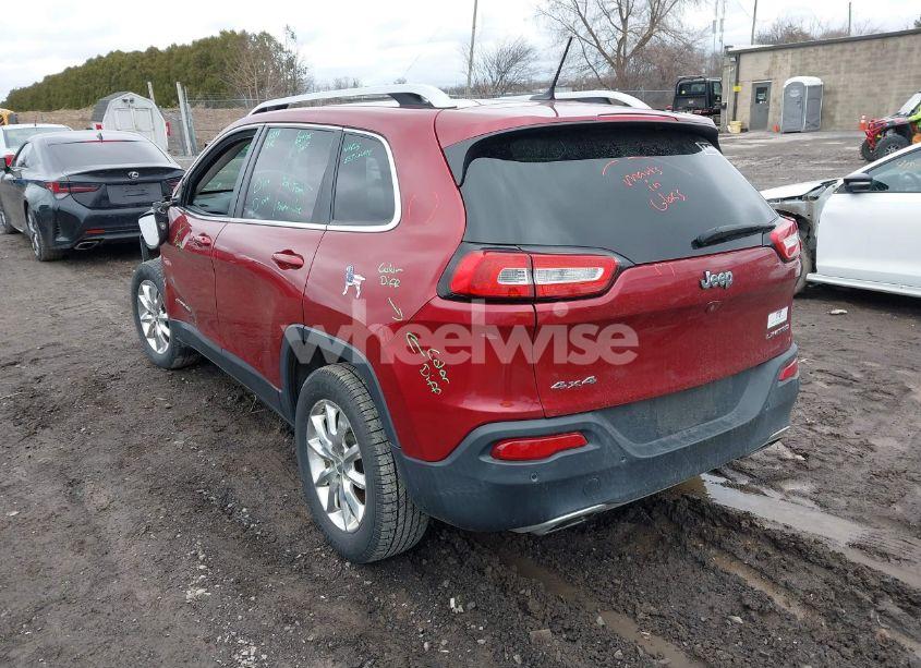 Photo 3 of 2015 Jeep Cherokee LIMITED (VIN 1C4PJMDS6FW559878)