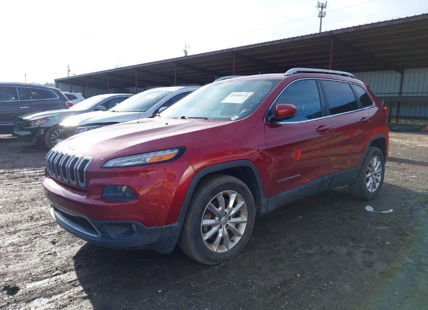 Photo 2 of 2015 Jeep Cherokee LIMITED (VIN 1C4PJMDS6FW609615)
