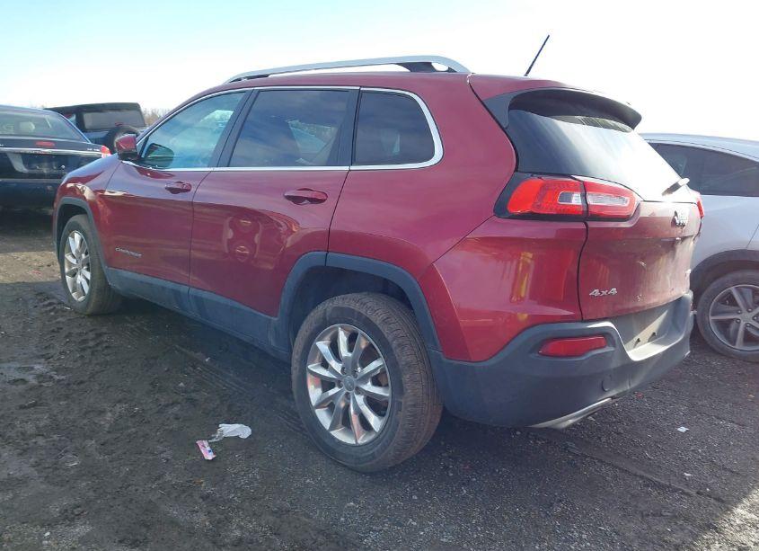 Photo 3 of 2015 Jeep Cherokee LIMITED (VIN 1C4PJMDS6FW609615)