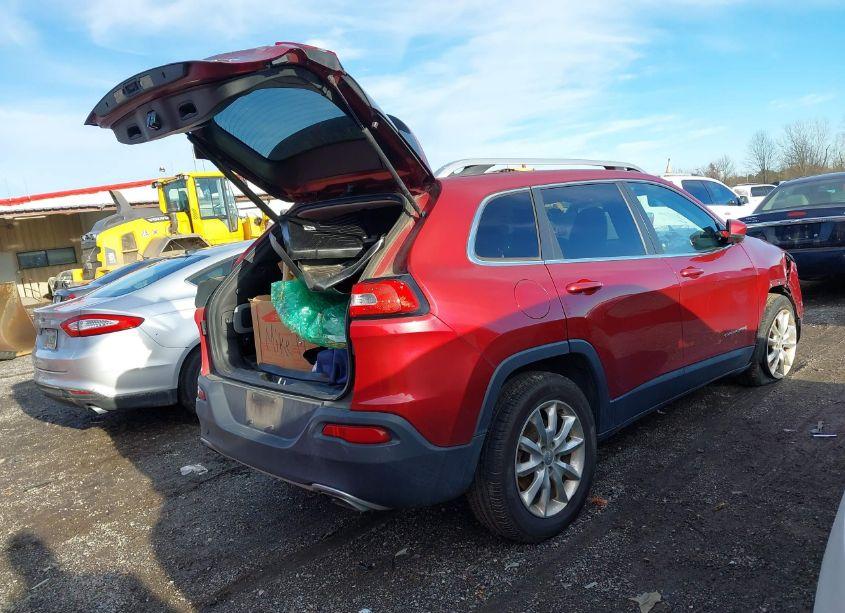 Photo 4 of 2015 Jeep Cherokee LIMITED (VIN 1C4PJMDS6FW609615)