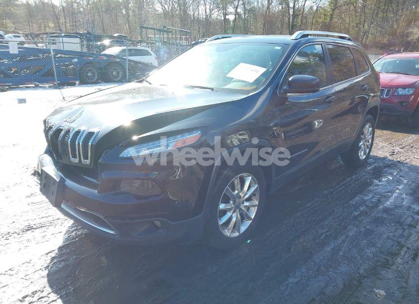 Photo 2 of 2015 Jeep Cherokee LIMITED (VIN 1C4PJMDS6FW666137)