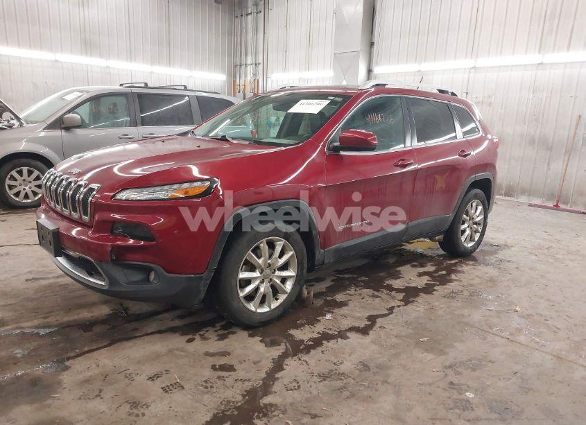 Photo 2 of 2015 Jeep Cherokee LIMITED (VIN 1C4PJMDS6FW752161)