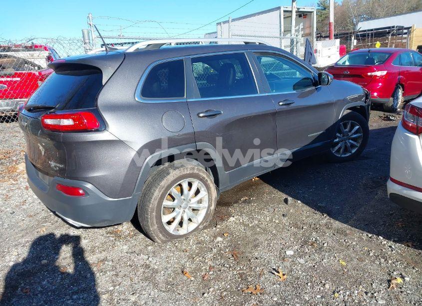 Photo 4 of 2016 Jeep Cherokee LIMITED (VIN 1C4PJMDS6GW270646)