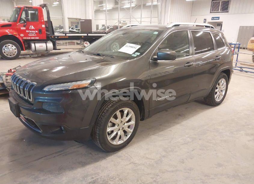 Photo 2 of 2014 Jeep Cherokee LIMITED (VIN 1C4PJMDS7EW278347)