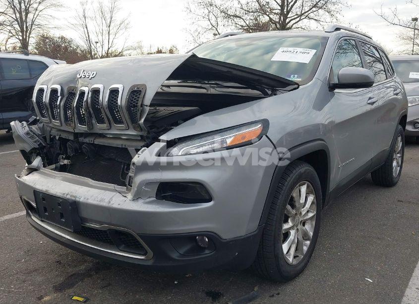 Photo 2 of 2015 Jeep Cherokee LIMITED (VIN 1C4PJMDS7FW522404)