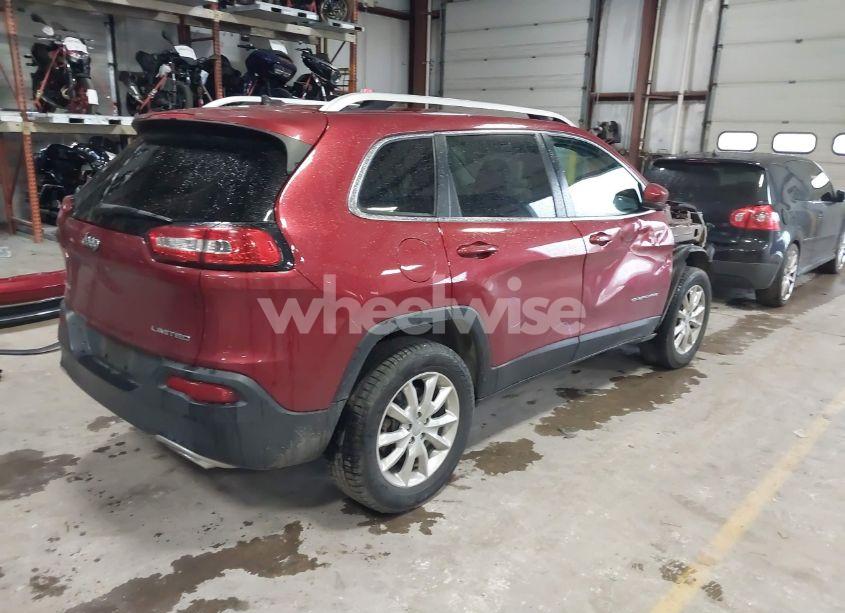 Photo 4 of 2015 Jeep Cherokee LIMITED (VIN 1C4PJMDS7FW550302)