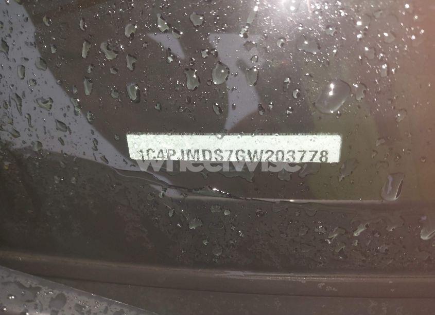 Photo 9 of 2016 Jeep Cherokee LIMITED (VIN 1C4PJMDS7GW203778)