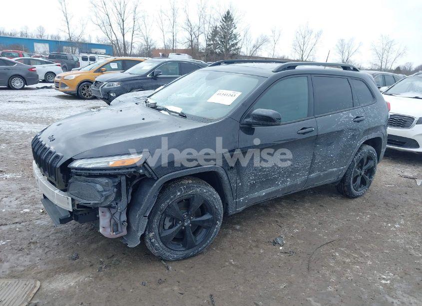 Photo 2 of 2017 Jeep Cherokee HIGH ALTITUDE 4X4 (VIN 1C4PJMDS7HW569502)
