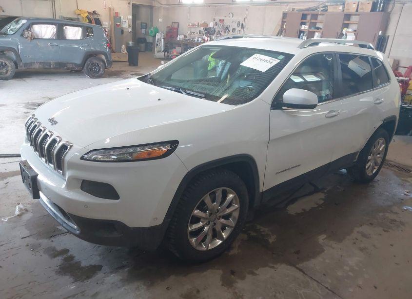 Photo 2 of 2014 Jeep Cherokee LIMITED (VIN 1C4PJMDS8EW296694)
