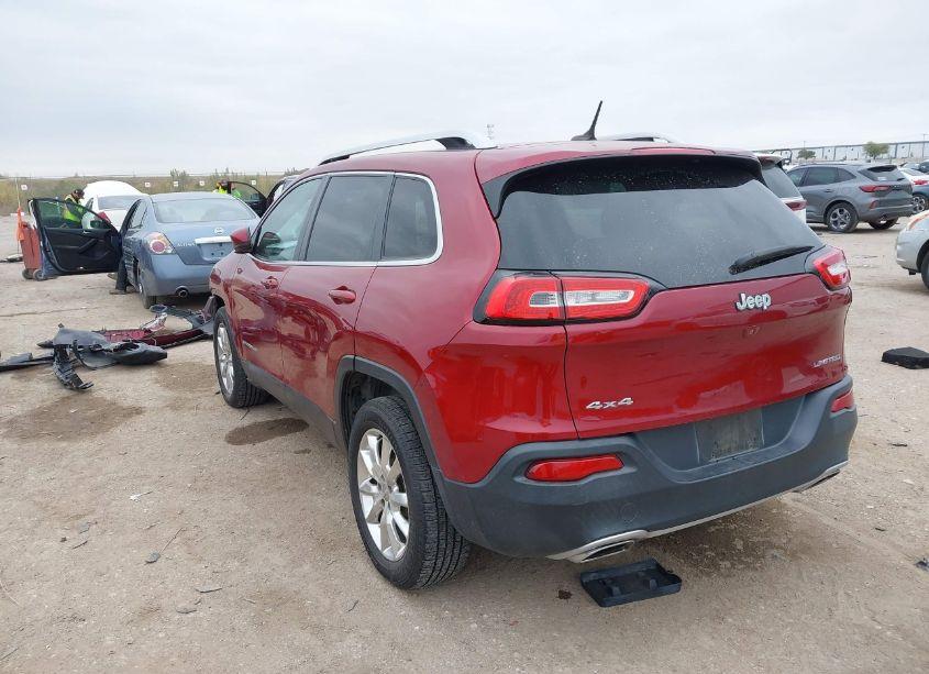 Photo 3 of 2015 Jeep Cherokee LIMITED (VIN 1C4PJMDS8FW523321)