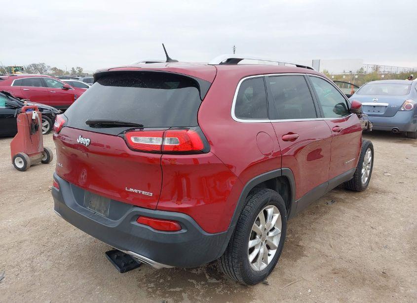 Photo 4 of 2015 Jeep Cherokee LIMITED (VIN 1C4PJMDS8FW523321)