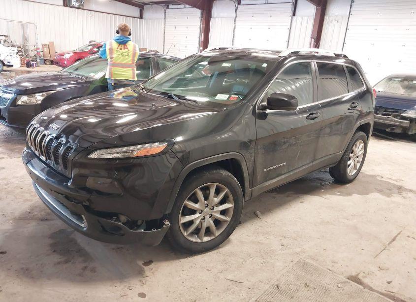 Photo 2 of 2015 Jeep Cherokee LIMITED (VIN 1C4PJMDS8FW634063)