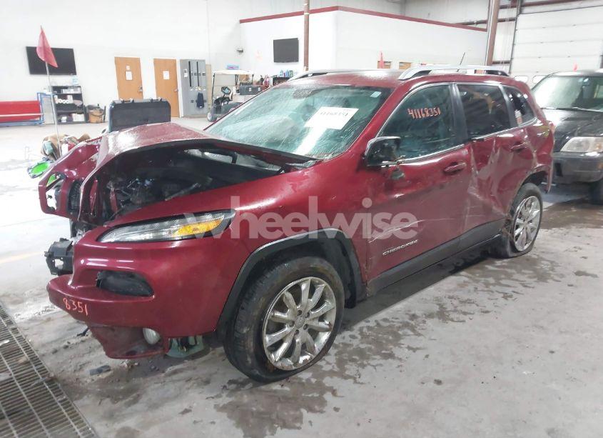 Photo 2 of 2015 Jeep Cherokee LIMITED (VIN 1C4PJMDS8FW790197)