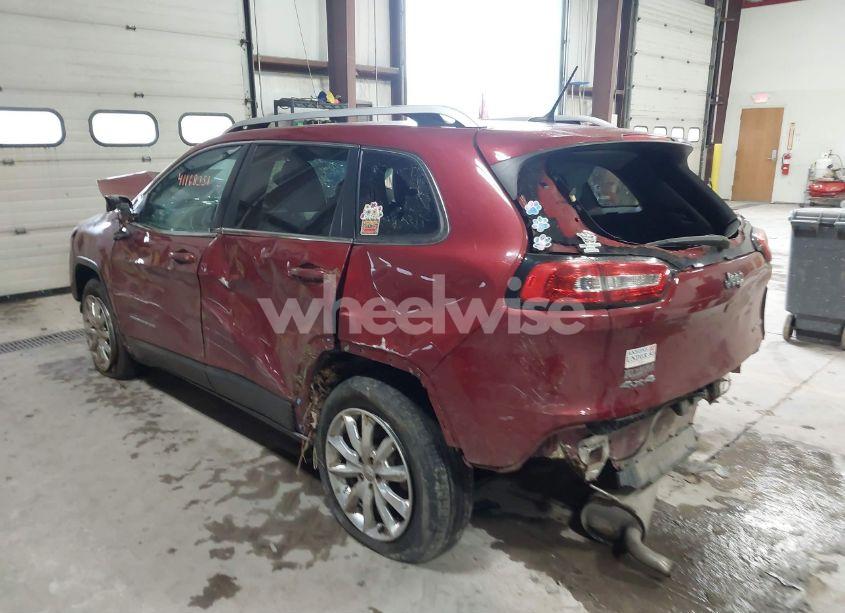 Photo 3 of 2015 Jeep Cherokee LIMITED (VIN 1C4PJMDS8FW790197)