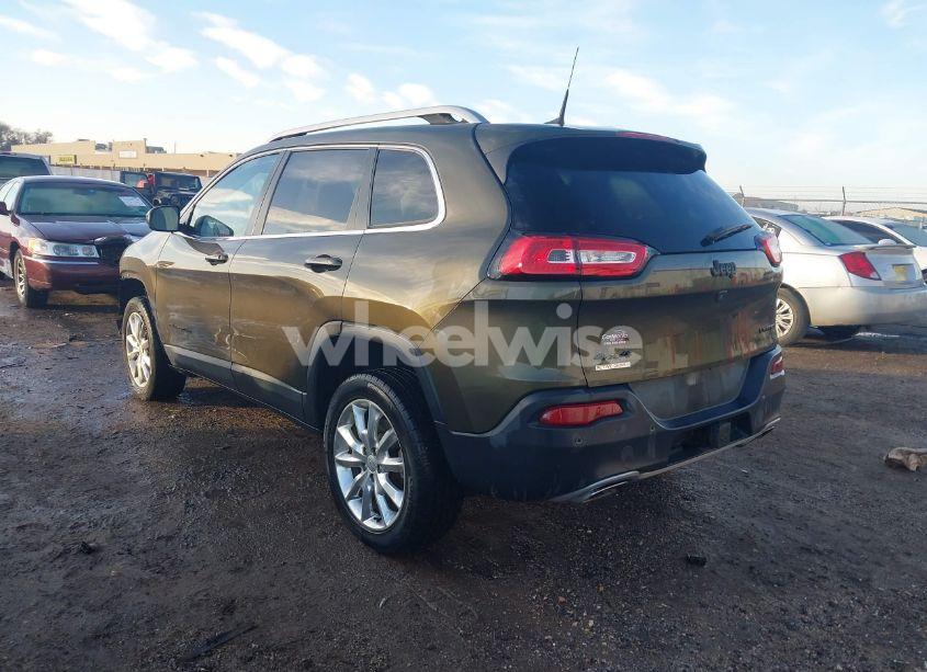Photo 3 of 2016 Jeep Cherokee LIMITED (VIN 1C4PJMDS8GW155126)