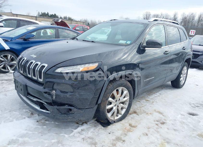 Photo 2 of 2014 Jeep Cherokee LIMITED (VIN 1C4PJMDS9EW222930)
