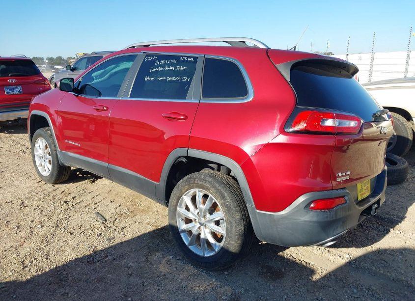 Photo 3 of 2014 Jeep Cherokee LIMITED (VIN 1C4PJMDS9EW318007)