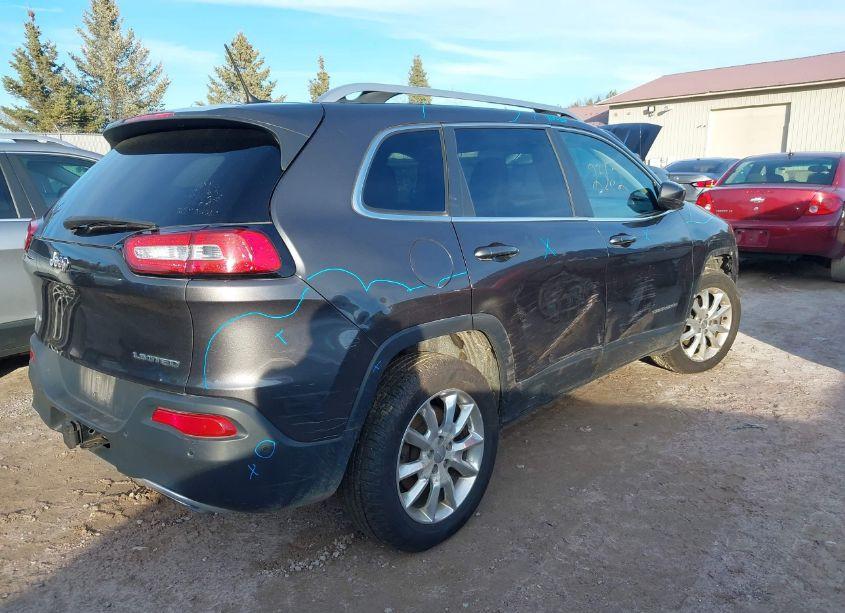 Photo 4 of 2015 Jeep Cherokee LIMITED (VIN 1C4PJMDS9FW526440)