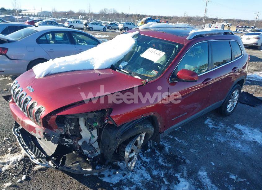 Photo 2 of 2015 Jeep Cherokee LIMITED (VIN 1C4PJMDS9FW648036)