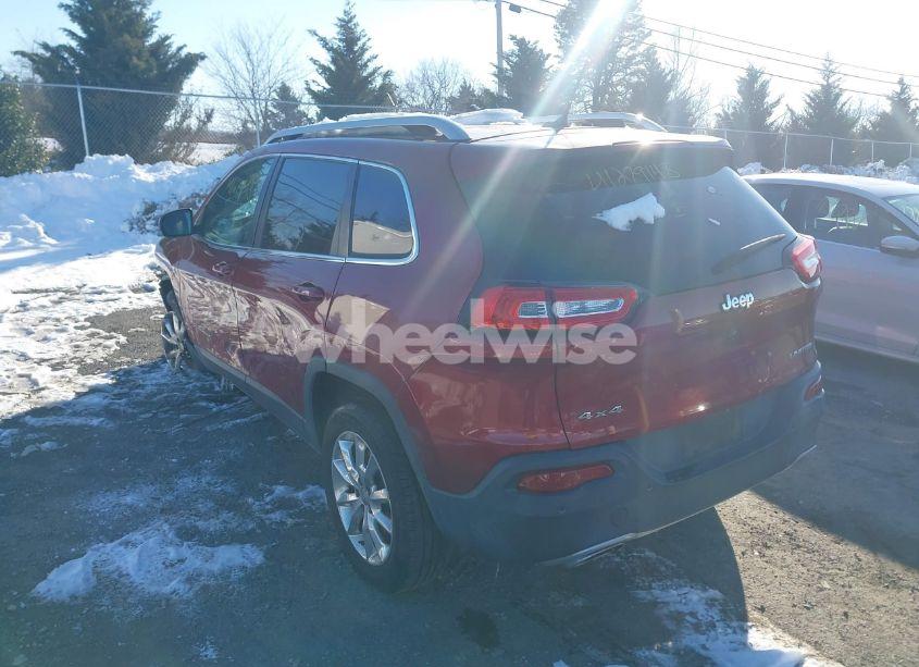 Photo 3 of 2015 Jeep Cherokee LIMITED (VIN 1C4PJMDS9FW648036)