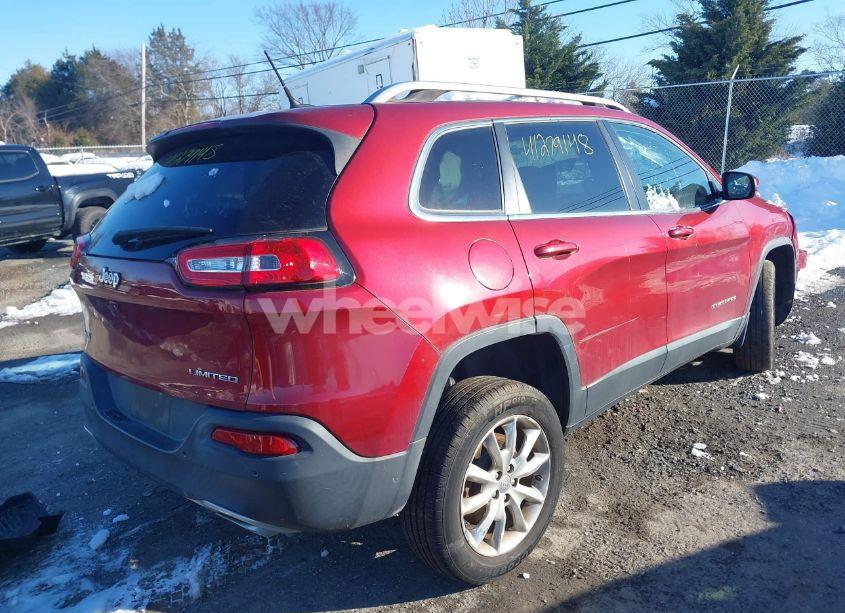 Photo 4 of 2015 Jeep Cherokee LIMITED (VIN 1C4PJMDS9FW648036)
