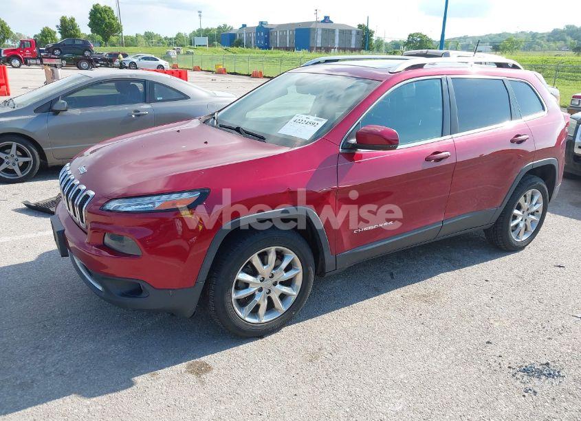 Photo 2 of 2016 Jeep Cherokee LIMITED (VIN 1C4PJMDS9GW188443)