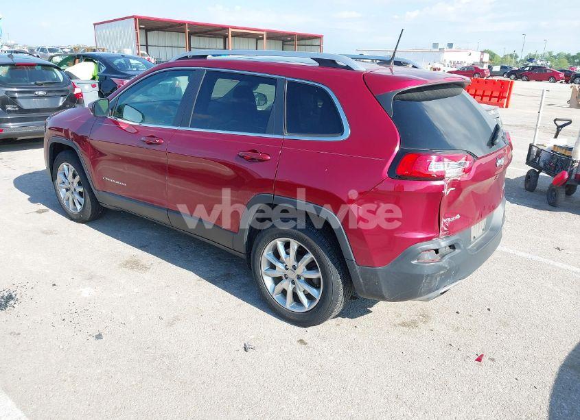 Photo 3 of 2016 Jeep Cherokee LIMITED (VIN 1C4PJMDS9GW188443)