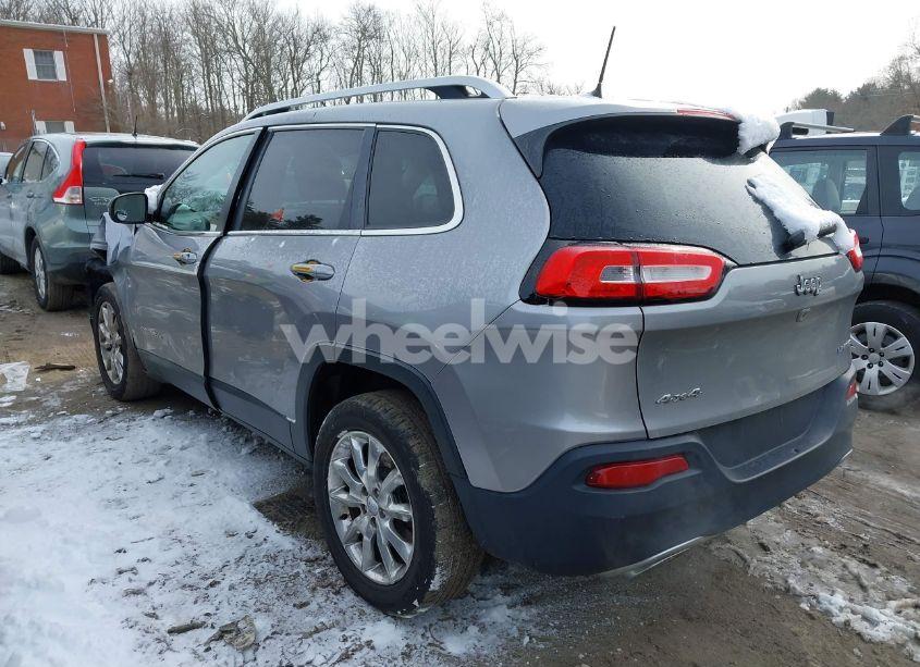 Photo 3 of 2016 Jeep Cherokee LIMITED (VIN 1C4PJMDS9GW191987)