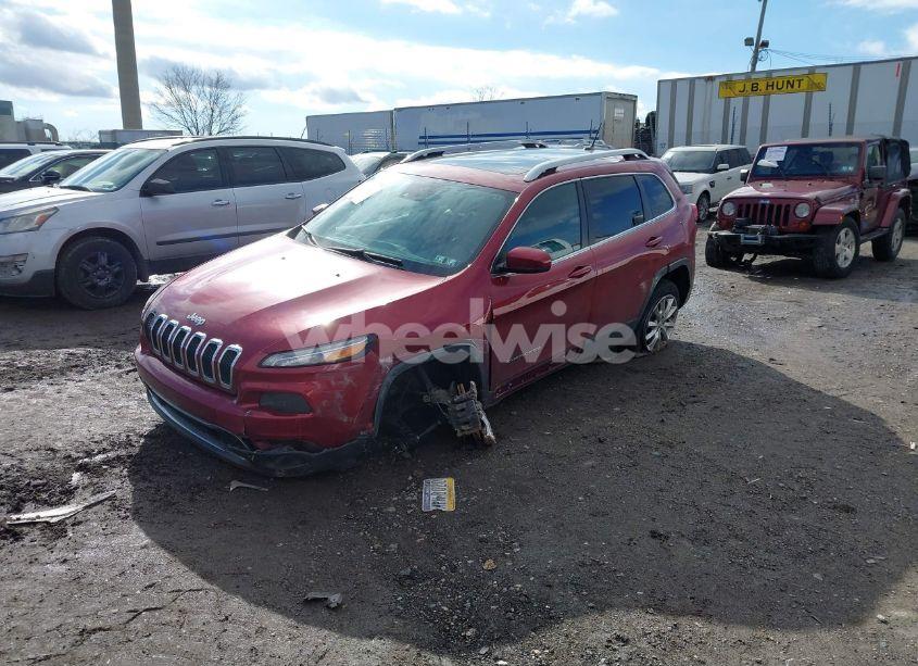 Photo 2 of 2014 Jeep Cherokee LIMITED (VIN 1C4PJMDSXEW236917)