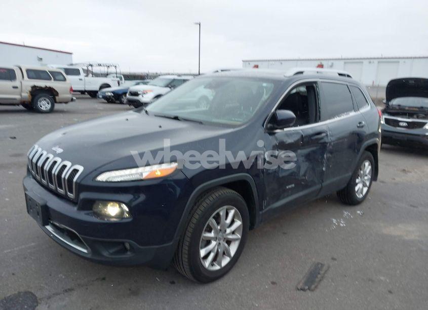 Photo 2 of 2014 Jeep Cherokee LIMITED (VIN 1C4PJMDSXEW246086)