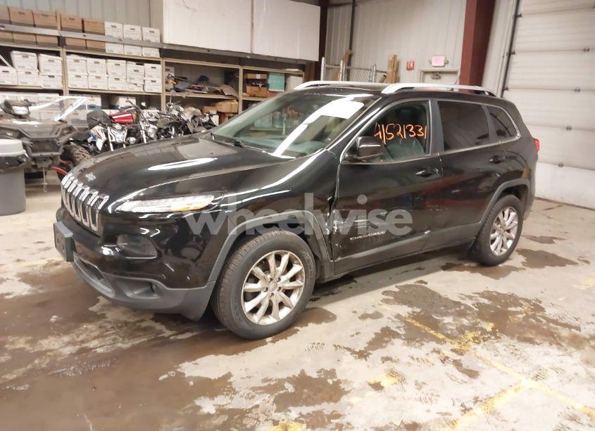 Photo 2 of 2015 Jeep Cherokee LIMITED (VIN 1C4PJMDSXFW758691)