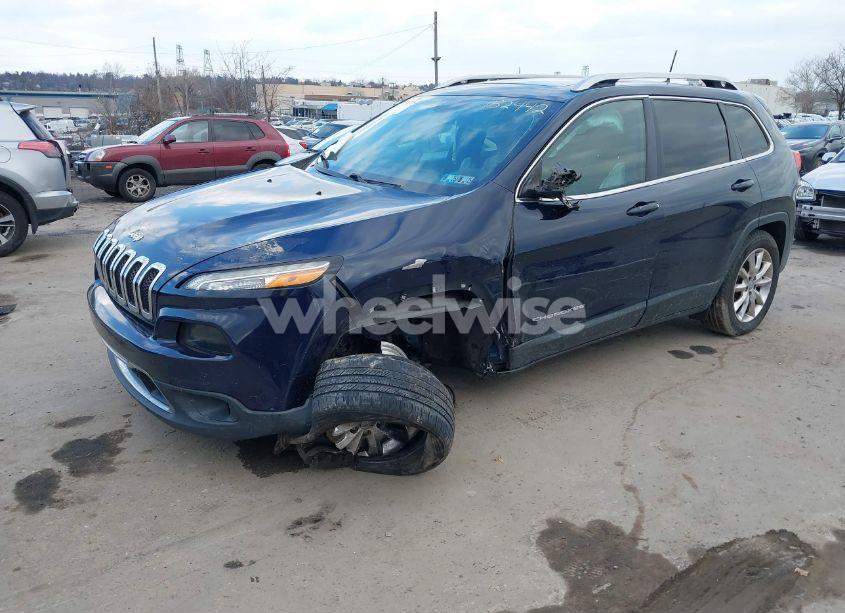 Photo 2 of 2016 Jeep Cherokee LIMITED (VIN 1C4PJMDSXGW182442)