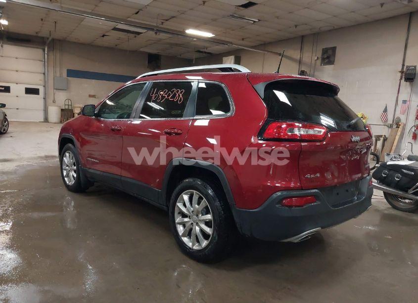 Photo 3 of 2016 Jeep Cherokee LIMITED (VIN 1C4PJMDSXGW188449)