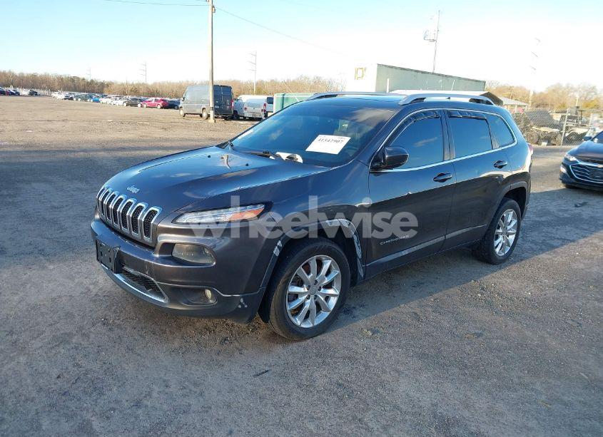 Photo 2 of 2016 Jeep Cherokee LIMITED (VIN 1C4PJMDSXGW367428)