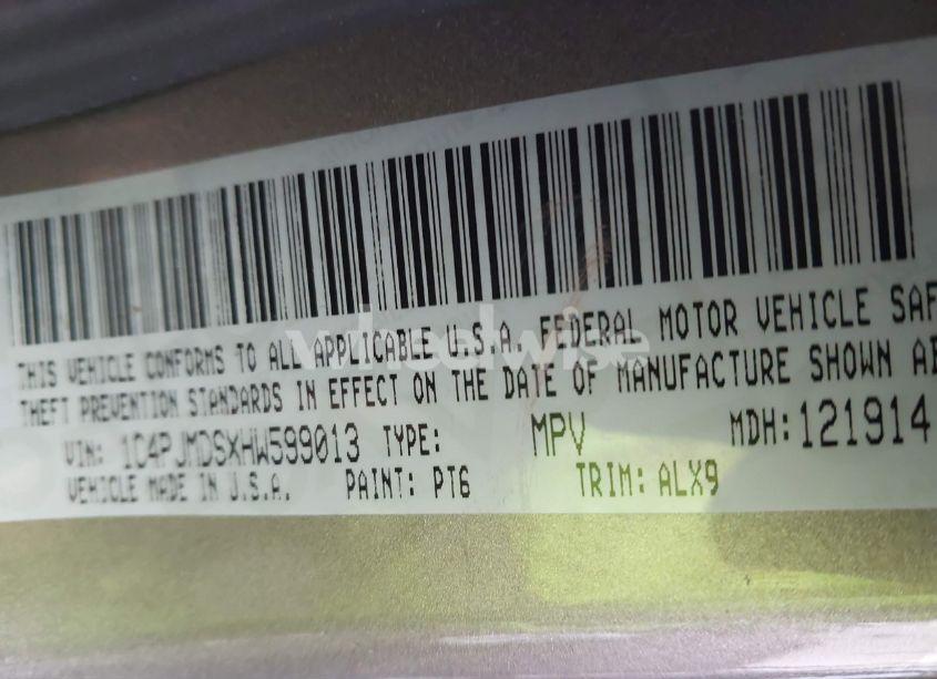 Photo 9 of 2017 Jeep Cherokee LIMITED 4X4 (VIN 1C4PJMDSXHW599013)