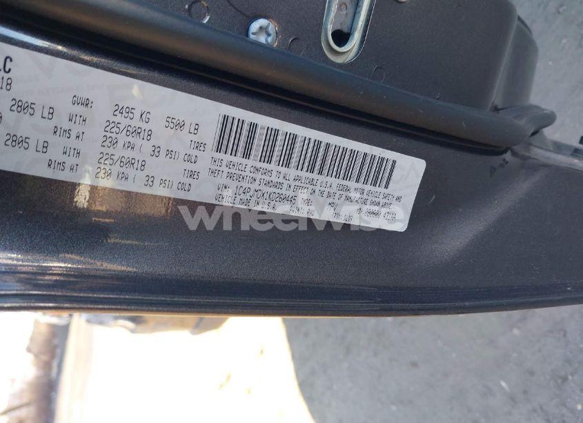 Photo 9 of 2019 Jeep Cherokee LIMITED 4X4 (VIN 1C4PJMDX1KD260445)