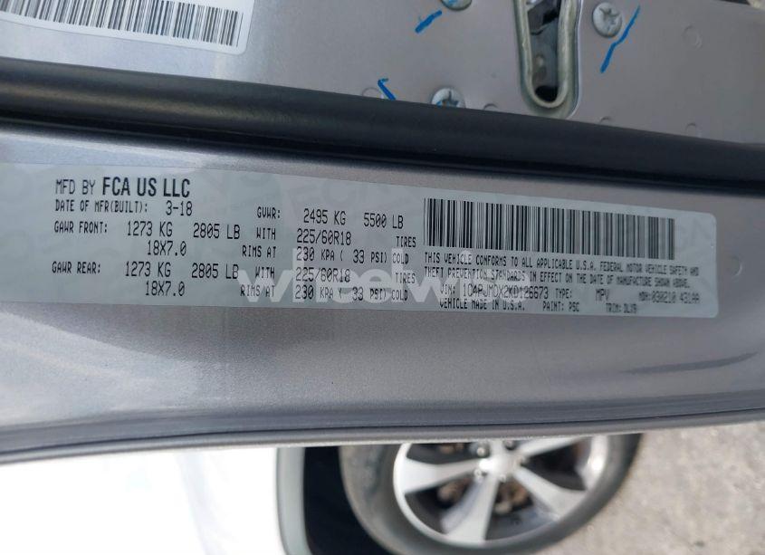 Photo 9 of 2019 Jeep Cherokee LIMITED 4X4 (VIN 1C4PJMDX2KD126673)