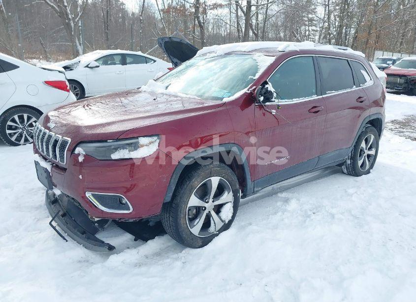 Photo 2 of 2019 Jeep Cherokee LIMITED 4X4 (VIN 1C4PJMDX2KD431106)
