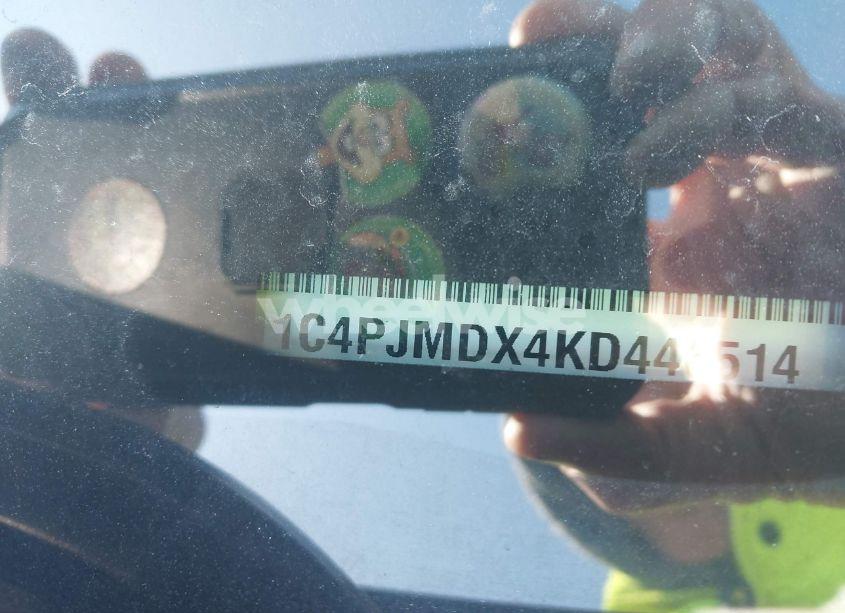 Photo 9 of 2019 Jeep Cherokee LIMITED 4X4 (VIN 1C4PJMDX4KD446514)