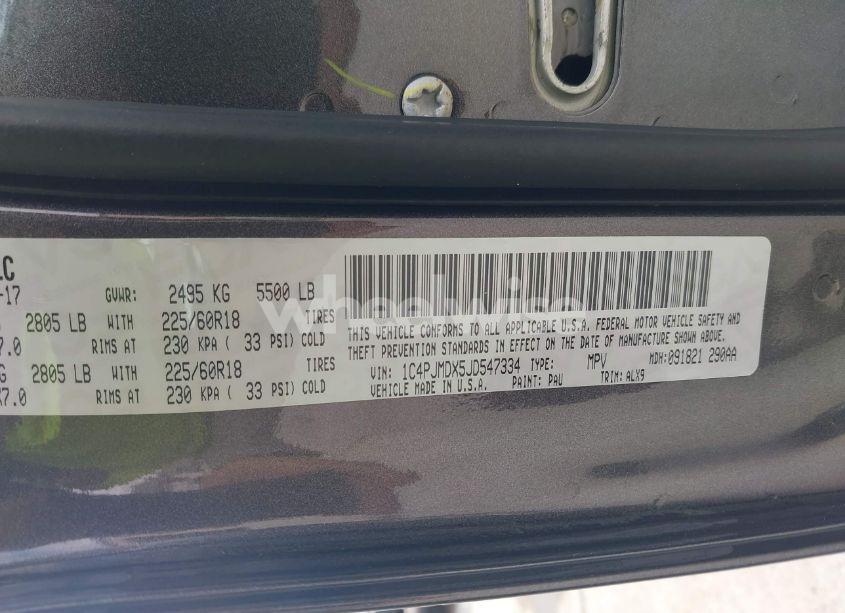 Photo 9 of 2018 Jeep Cherokee LIMITED 4X4 (VIN 1C4PJMDX5JD547334)