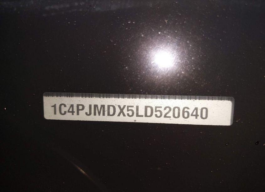 Photo 15 of 2020 Jeep Cherokee HIGH ALTITUDE 4X4 (VIN 1C4PJMDX5LD520640)