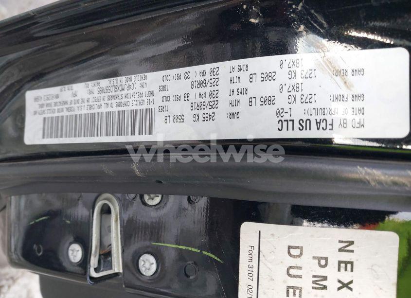 Photo 9 of 2020 Jeep Cherokee LIMITED 4X4 (VIN 1C4PJMDX6LD597095)