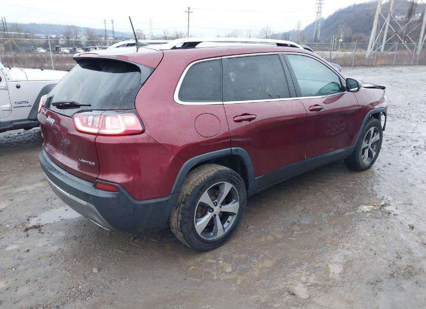 Photo 4 of 2019 Jeep Cherokee LIMITED 4X4 (VIN 1C4PJMDXXKD168976)