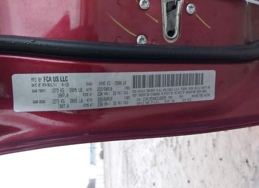 Photo 9 of 2019 Jeep Cherokee LIMITED 4X4 (VIN 1C4PJMDXXKD168976)