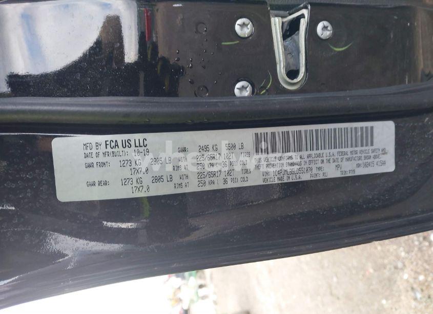 Photo 9 of 2020 Jeep Cherokee LATITUDE PLUS 4X4 (VIN 1C4PJMLB5LD551070)