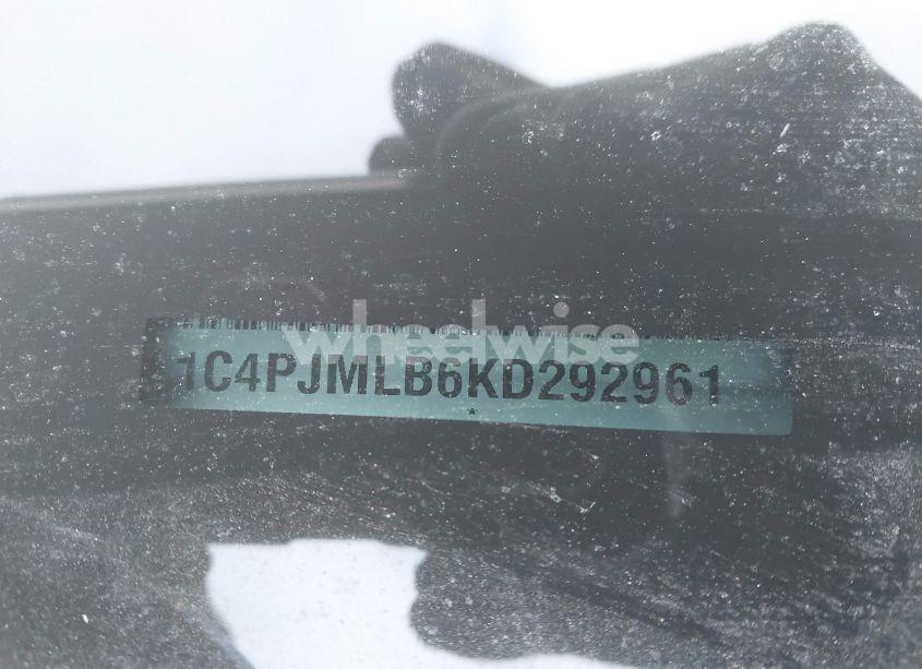 Photo 9 of 2019 Jeep Cherokee ALTITUDE 4X4 (VIN 1C4PJMLB6KD292961)